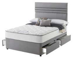 Sealy - 1400 Pocket Microquilt 4 Drawer - Double - Divan